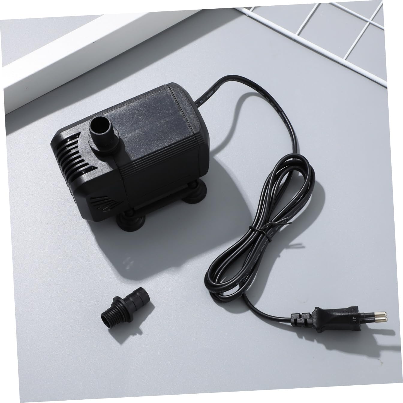 Toddmomy 3piezas Bomba Submersible Para Acuarios h Silenciosa Para Peceras y Fuentes Fácil Instalación Con Ventosas Filtro De Agua y Potente