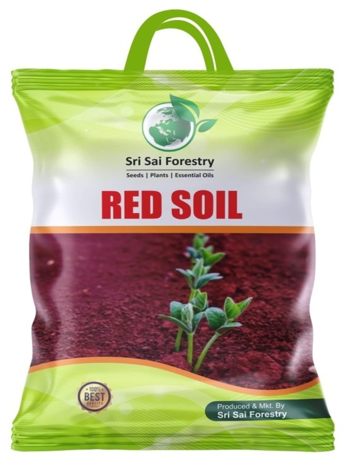 Red Soil for Plants | Natural Enriched Red Soil for Home Garden Plants (2KG)