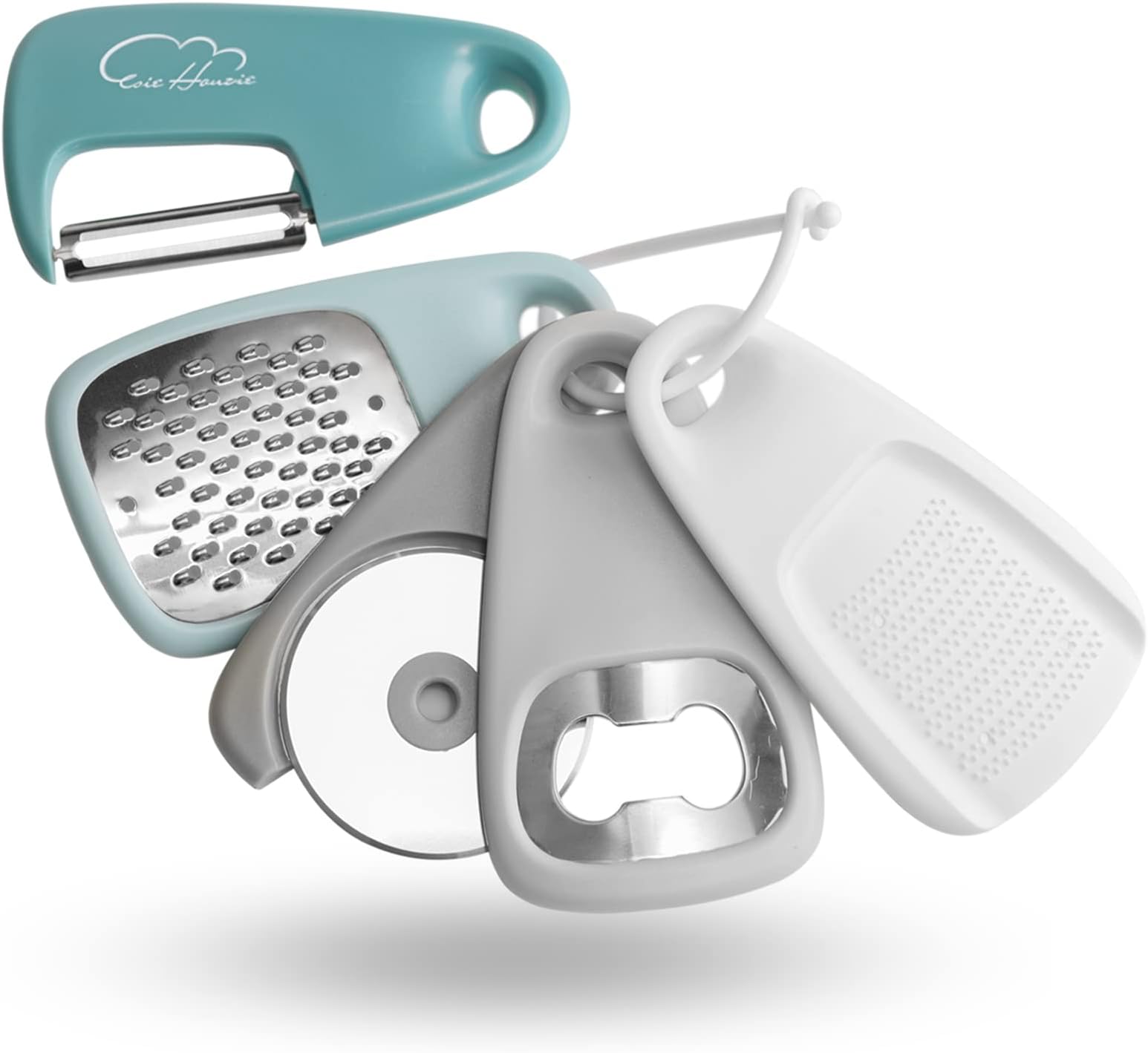 Kitchen Gadgets Set 5 Pieces, Stackable Cooking Tools Space Saving for Small ...