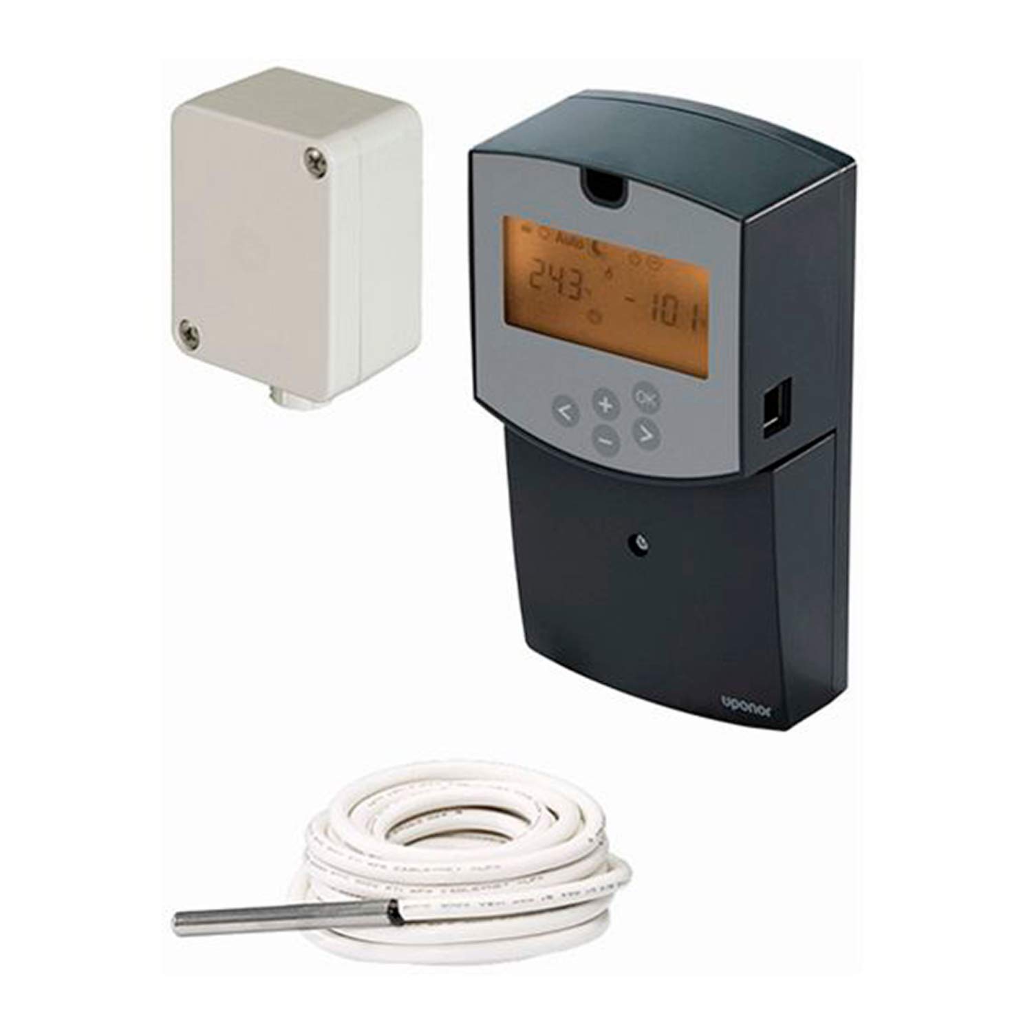 Centrale filaire Smatrix Move H X-157 Wired avec sonde d'impulsion et de retour et sonde extérieure Noir (référence 1071693)