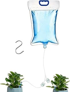 Baumbeutel zur Bewässerung 5,2 l – automatische Tropfbewässerungsbeutel – zum Aufhängen für Keimung, Gewächshaus, Garten, Blumenbeet, Hochbeet, Balkon, drinnen und draußen, Arbeitsplatz