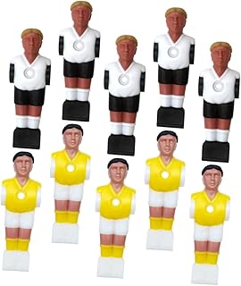 CORHAD 10 Pçs Máquina De Futebol Boneca Mini Futebol Mini Brinquedo Mini Estatueta Peças De Mesa De Pebolim Mesa Jogo De Futebol Mesa Jogador De Pebolim Suprimentos Para Máquina De