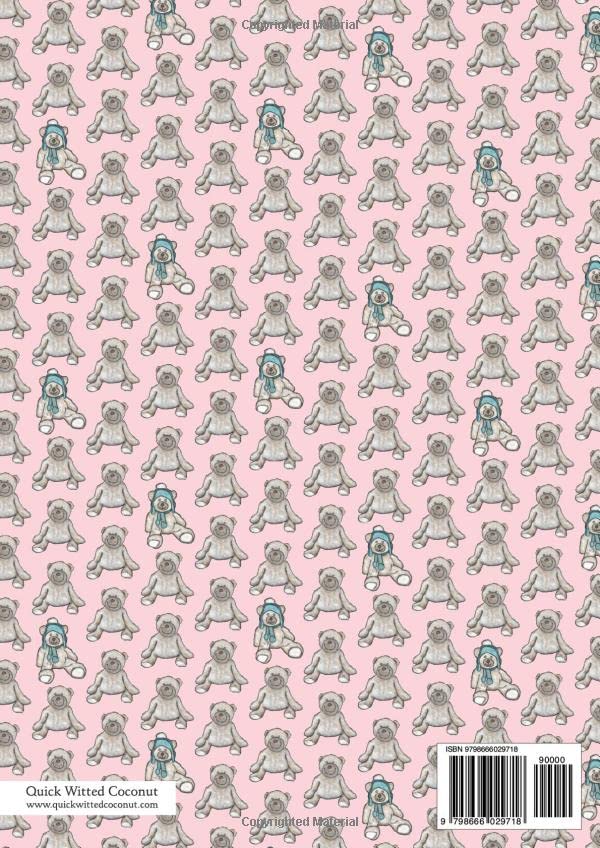 Teddy Bears Notebook - Lined Pages - A4 - Premium: (Pink Edition) Fun notebook 192 lined pages (A4 / 8.27x11.69 inches / 21x29.7cm) - Image 2