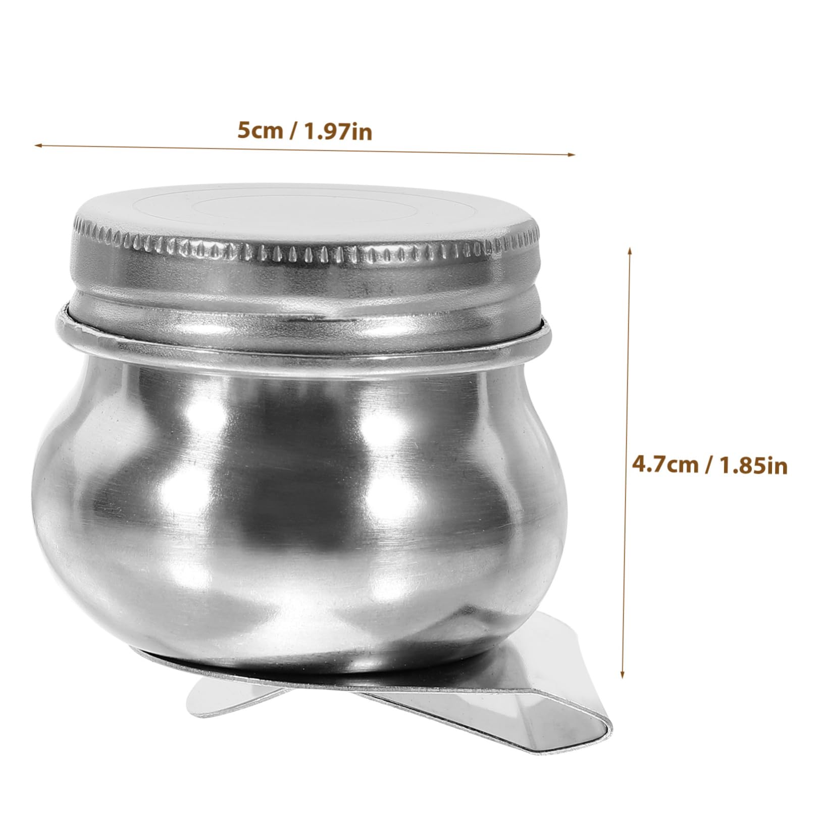 ARTIBETTER Professional Oil Painting Cups Brush Cleaning Holder Oil Palette Cup Lid Pigment