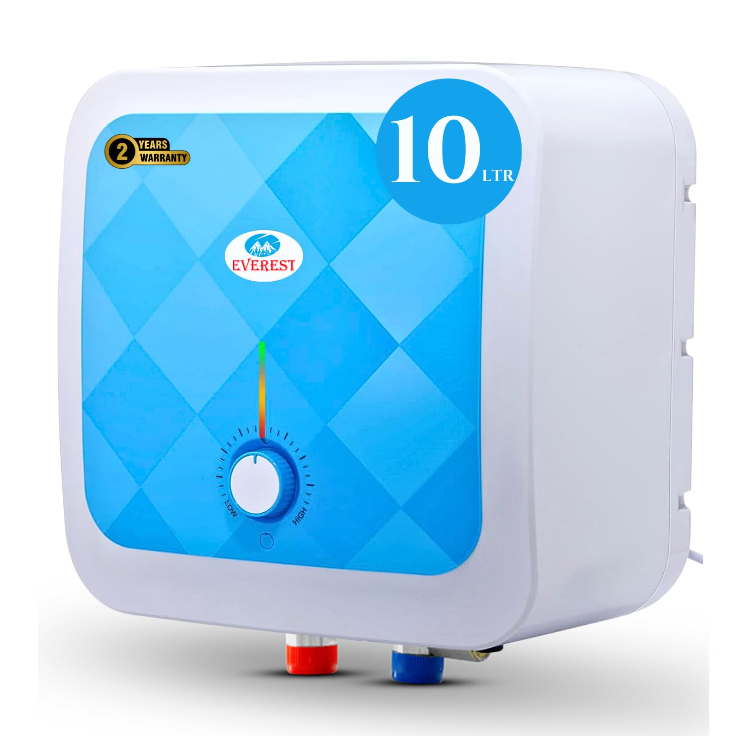 Everest Classic+ 10L BEE 5 Star Rated Storage Water Heater | Attach With Inlet and Outlet Pipe | Free Standard Installation | Blue Diamond Inner Tank | 3 Safety Levels | Silver Iron For Healthy Water-image-41