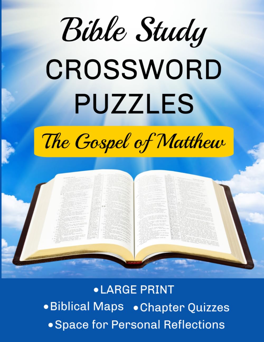 Bible Study Crossword Puzzles: The Gospel of Matthew