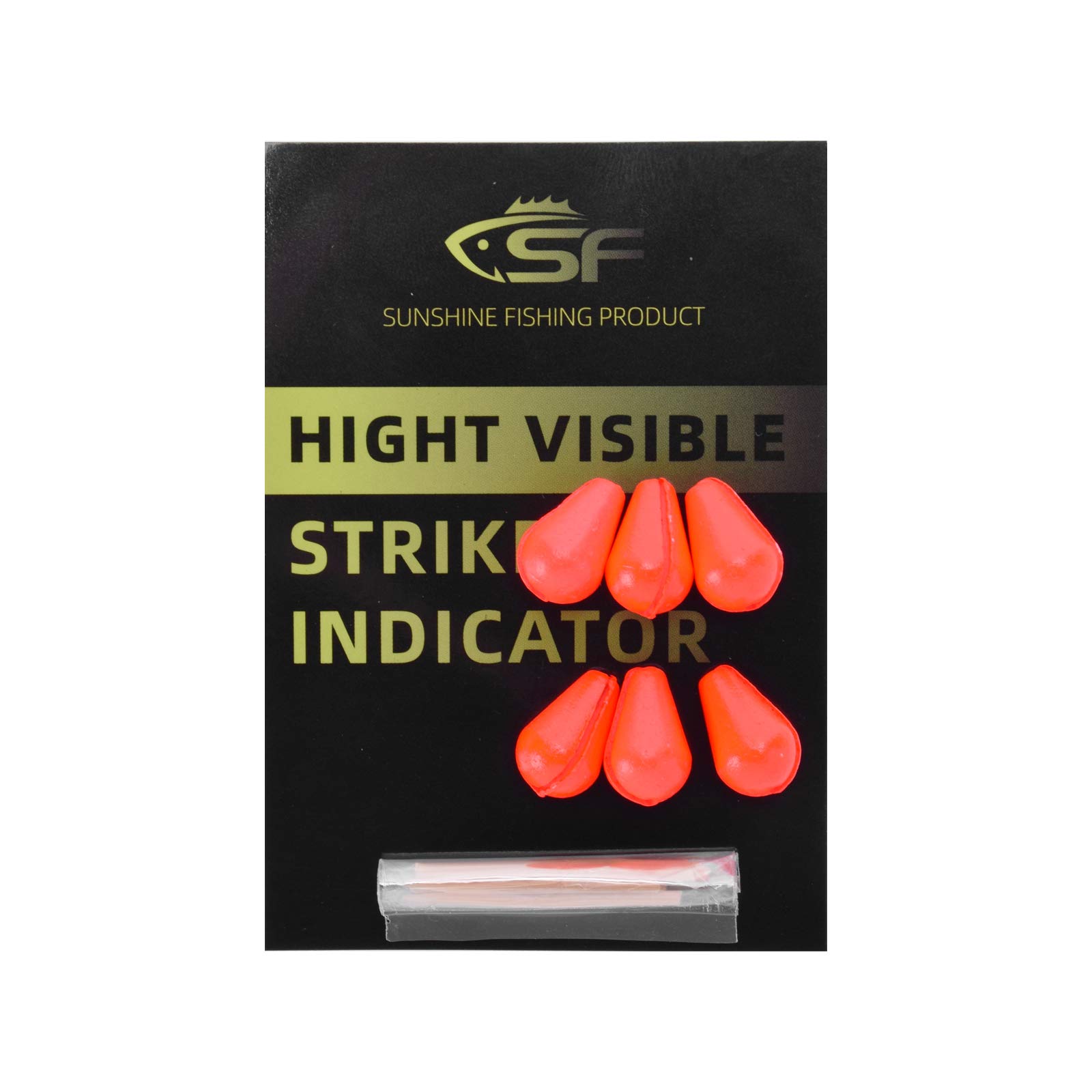 SFFly Fishing Strike Indicator Foam Material Teardrop Floating Bobber Indicators