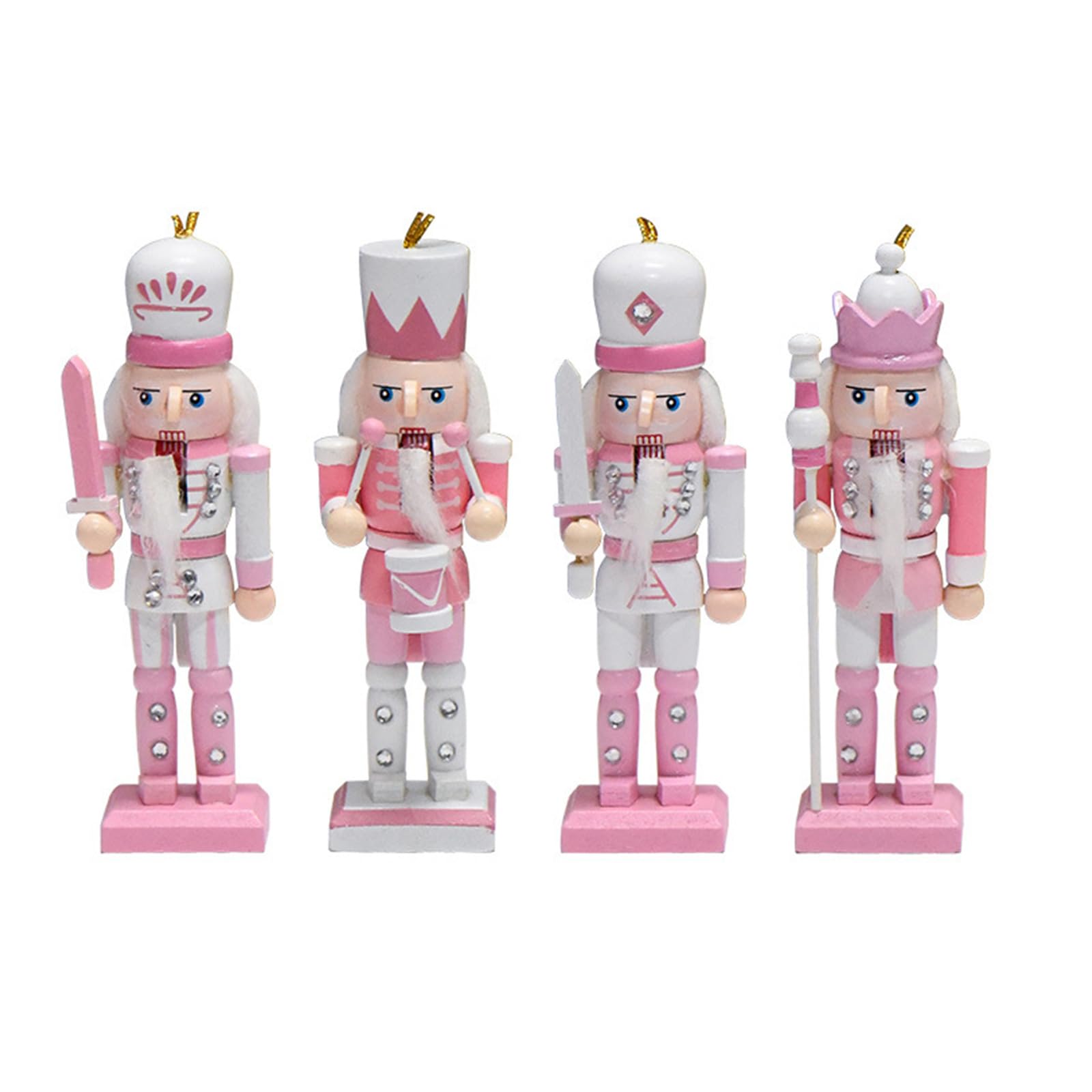 Elnwnnkc Stylishs Christmas Soldier for Unique Pattern Centerpieces Decorations Table Centerpieces Display Craft 13cm / 5inch Desk Decors