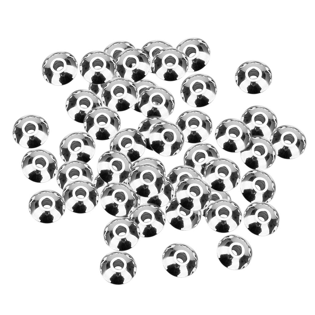 20 Pz/lotto Perline In Acciaio Inossidabile Per Creazione Di Gioielli 3/4/5/6 / 8mm Placca Metallo Tondo Distanziatore Perline Bracciali Fai Da Te Charms Trovare-colore Acciaio,3mm 20 Pz/lotto Perline In Acciaio Inossidabile Per Creazione Di Gioielli 3/4/5/6 / 8mm Placca Metallo Tondo Distanziatore Perline Bracciali Fai Da Te Charms Trovare-colore Acciaio,3mm