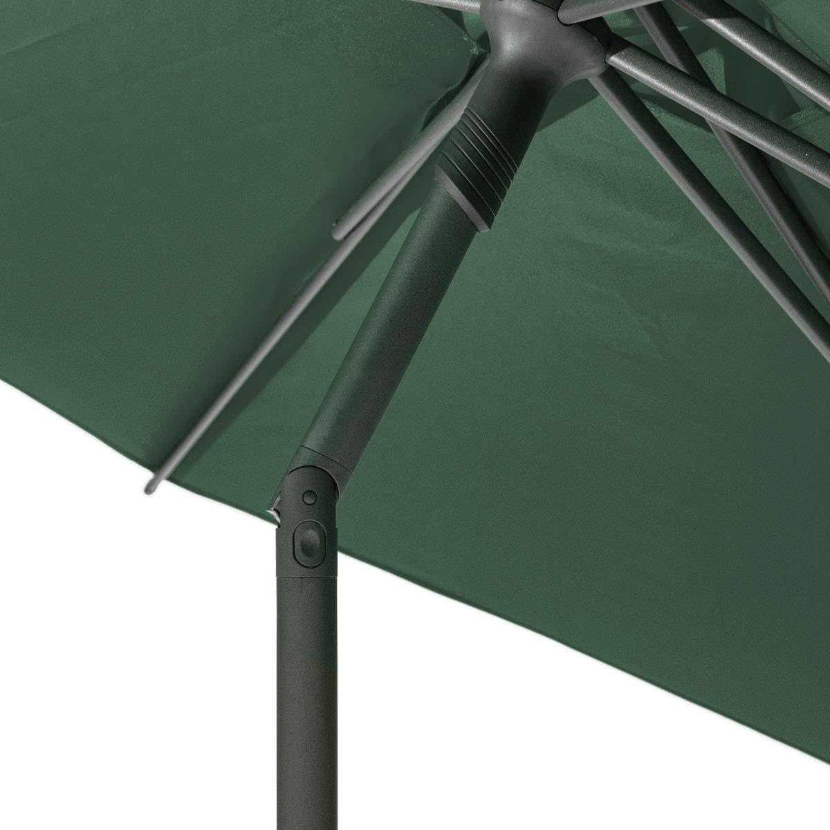 Hesperide parasol SOYA okrągły - oliwkowa zieleń, Oliwkowa zieleń, Design