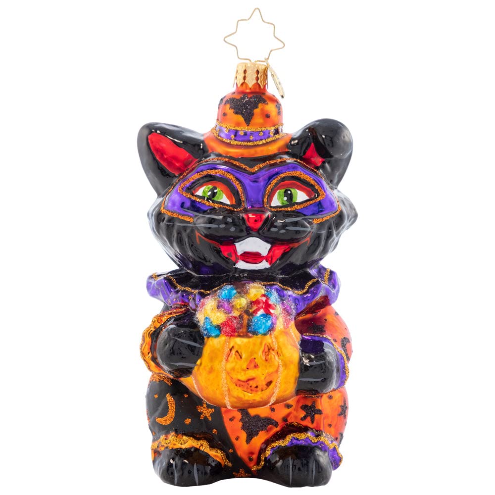 Christopher radko cat christmas ornament Clearance