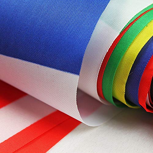 JZK 50 meter 200 internationale vlaggenvlaggen bunting wereld vlag banner opknoping wimpel decoraties voor wereldbeker, Olympische Spelen feest - Image 7