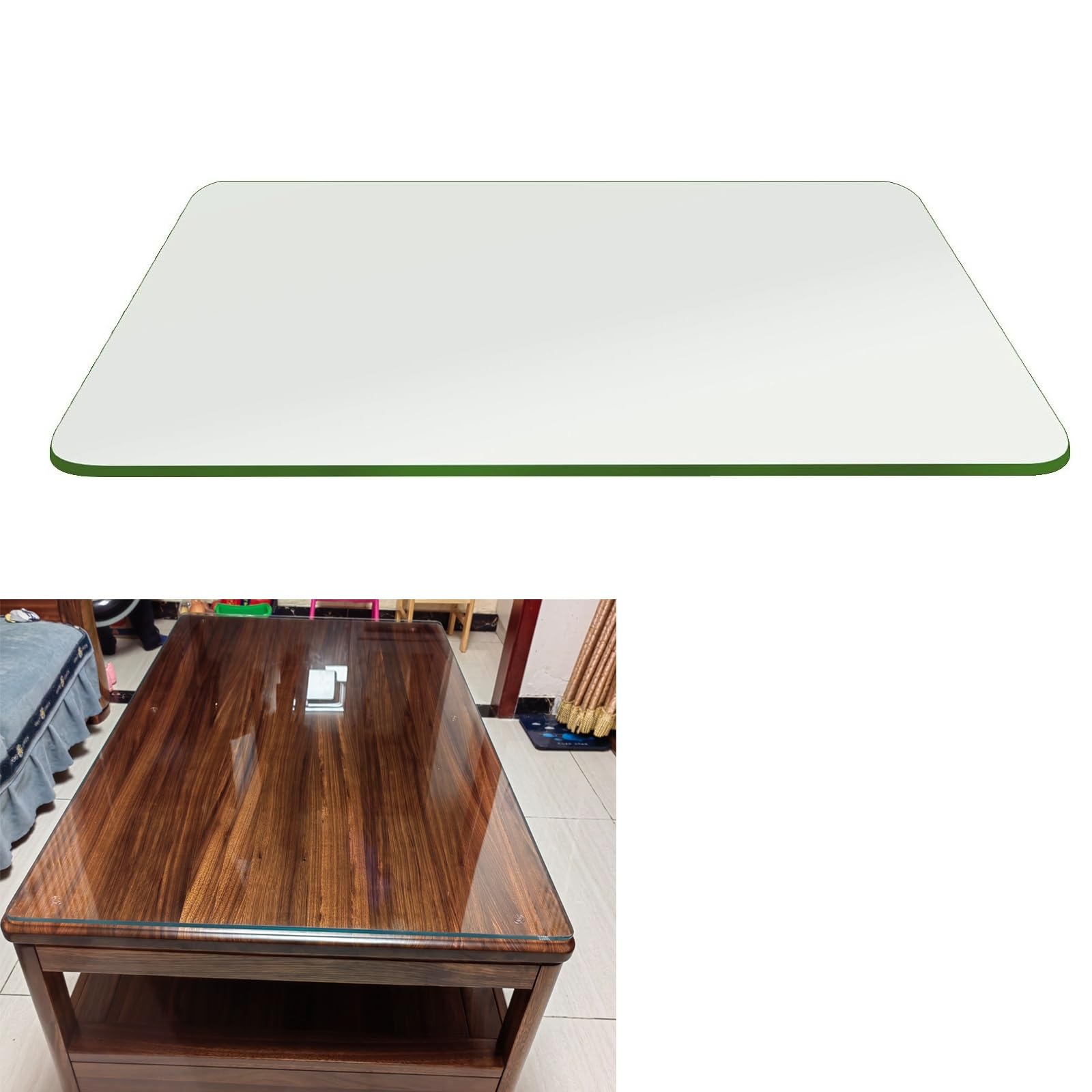 ガラス天板の正方形テーブル Amazon｜長方形/正方形 テーブルトップガラス、透明 強化ガラス