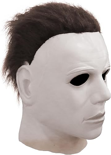 Miniatura 7 de Máscara de Halloween de Michael Myer 1978, disfraces de Halloween, máscara de miedo para adultos fiesta de cosplay