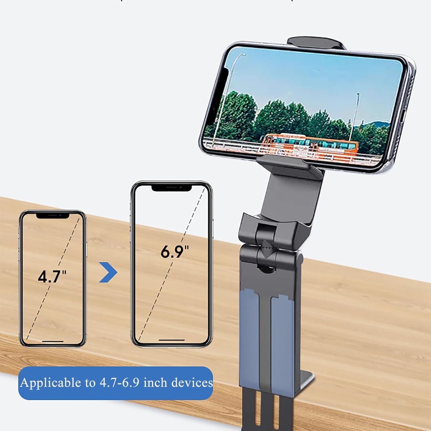 Support De Téléphone Pour Avion, Accessoire De Voyage Universel Pour Homme Et Femme, Siège De Voiture, Bagages, Douche, Lit, Rétroviseur, Tableau De Bord