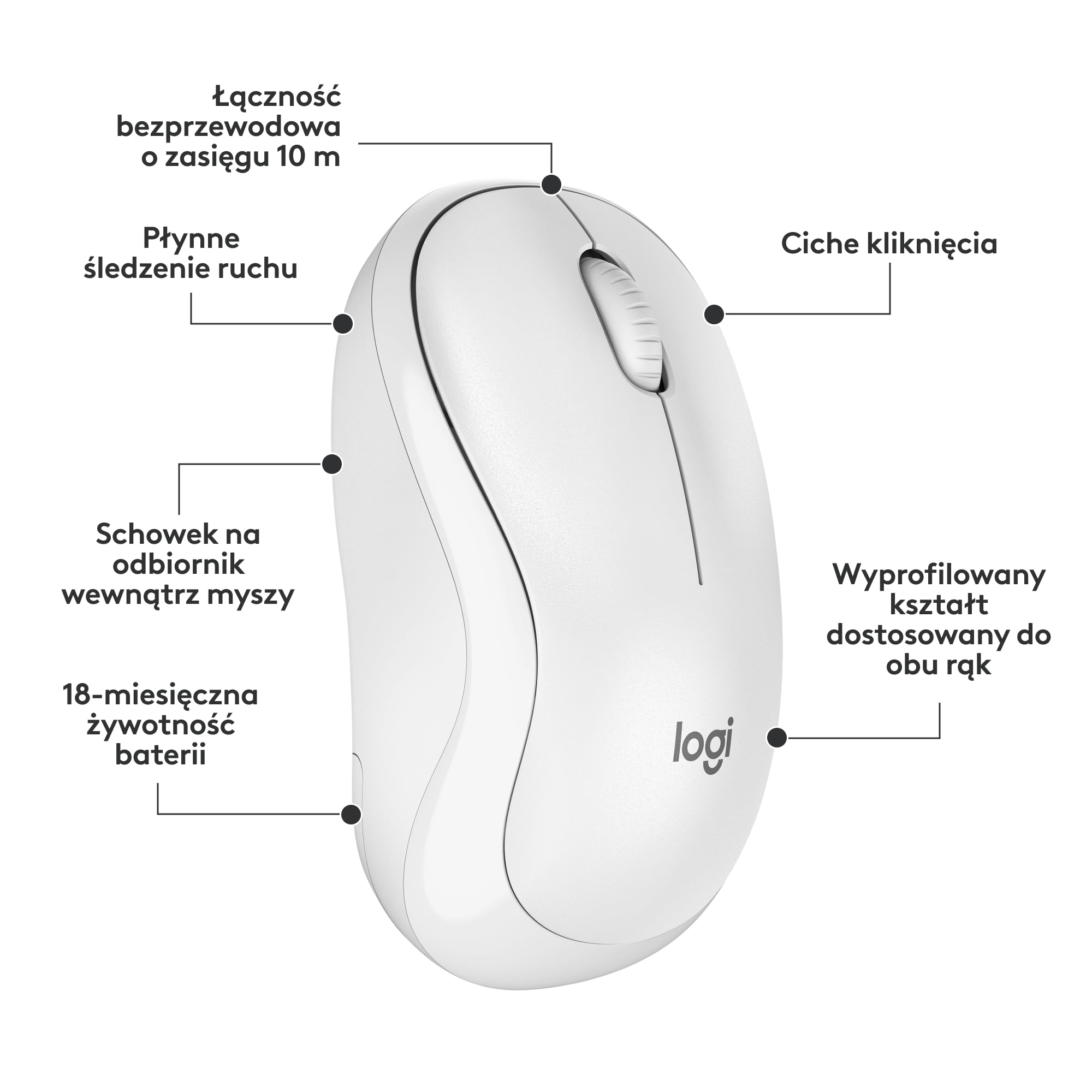 Logitech MK295 silencioso inalámbrico COMBO - US INT'L QWERTY