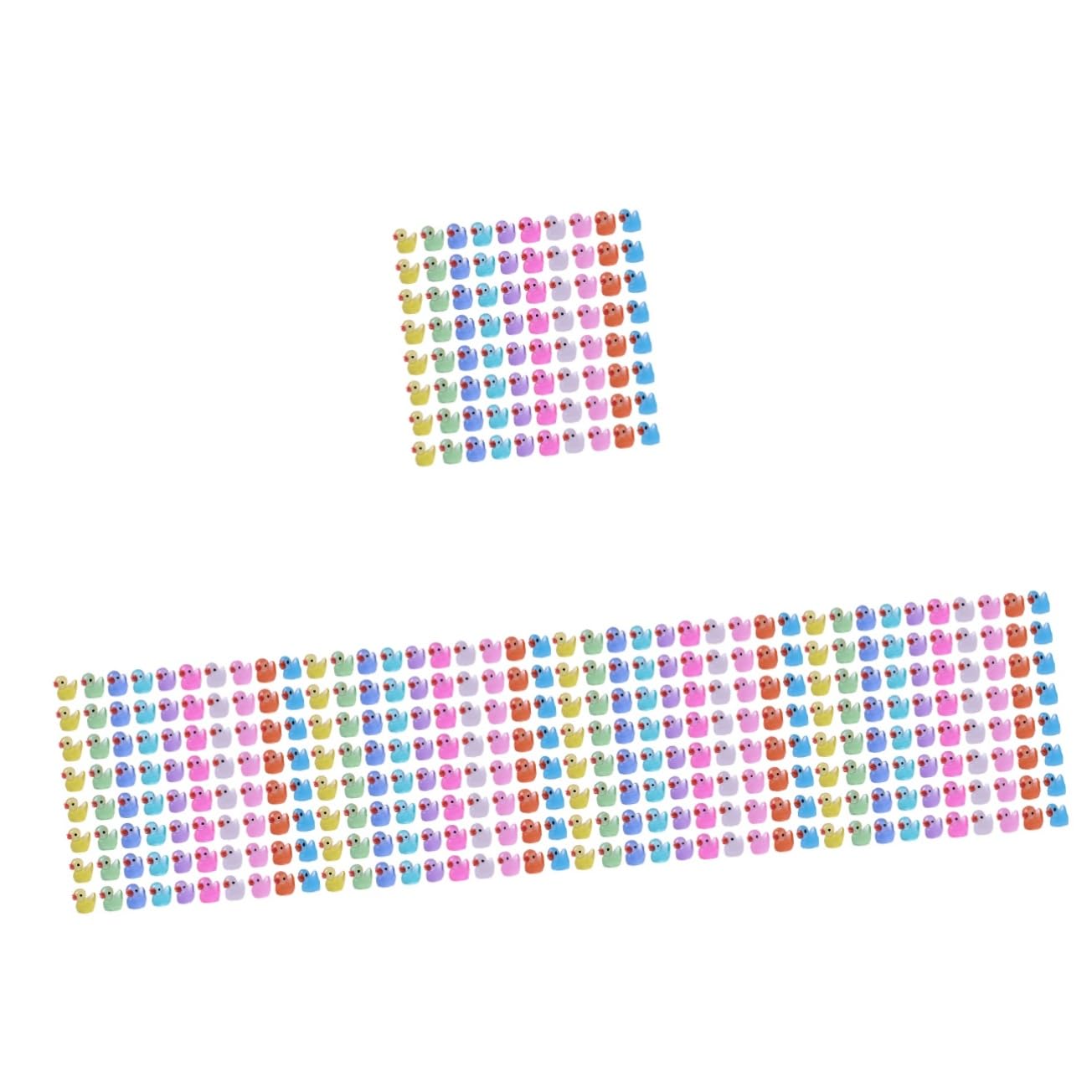 Canards miniatures luminescents Toddmomy de 500 pièces pour décorer les micro-paysages