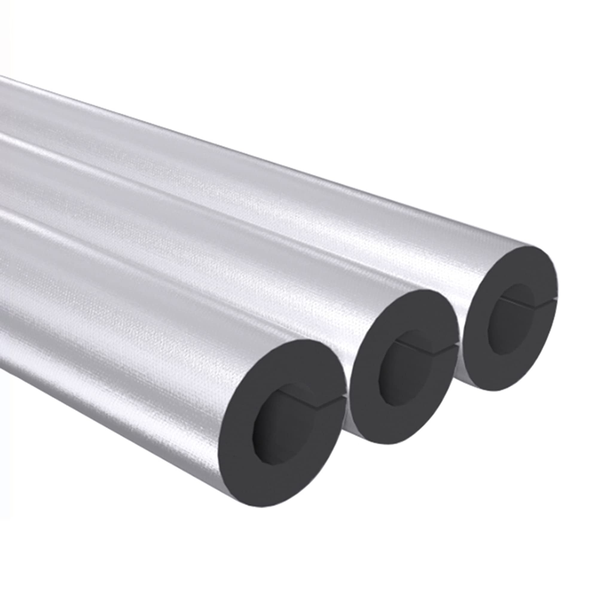 Autoadhesivo Aislamiento De Tubería Tubo De Aislamiento Para el Aislamiento Externo de Tuberías/Wall thickness 30mm / ID60mm