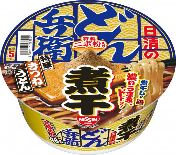 Amazon.co.jp: 日清のどん兵衛 特盛 4種 きつねうどん西 天ぷらそば西