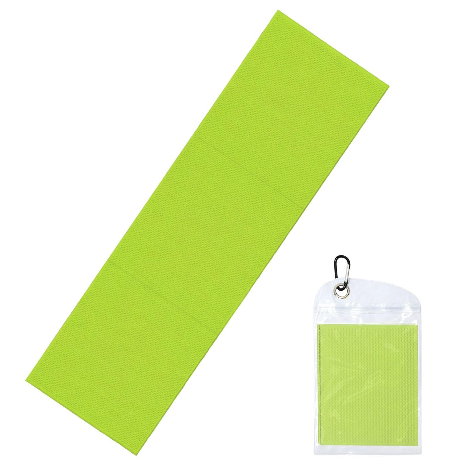 DUYIOKH Bright Lime Print Cooling Towel, Portable Towel for Gym Workout Golf Beach World Cup Sports Hot Weather