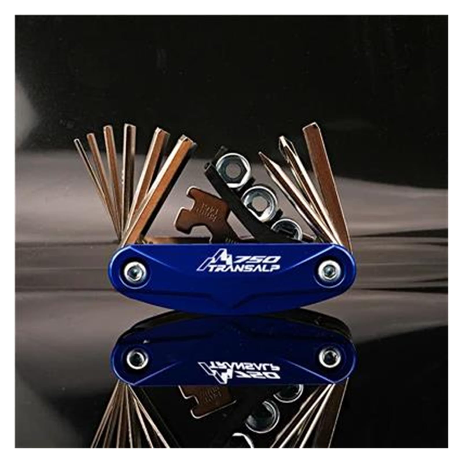 Screwdriver Wrench Tool Repair Screwdriver for Transalp XL750 XL 750 TRANSALP750(Blue)
