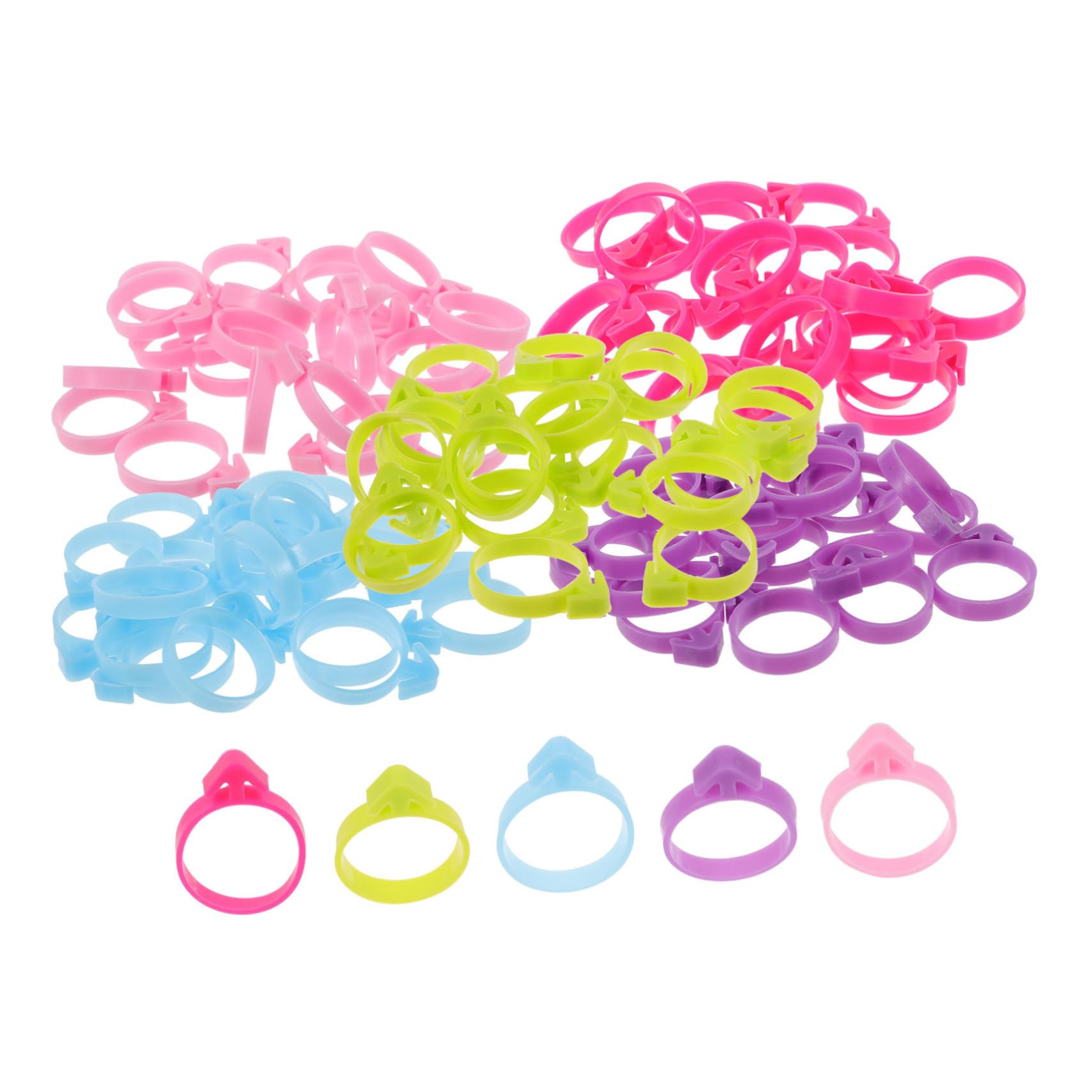 Cabilock 400stücke Pastry Bag Ties Kunststoffverschlüsse Für Spritzbeutel Wiederverwendbare Icing Bag Ties Farben Für Backzubehör Und Kreative Dekorationen