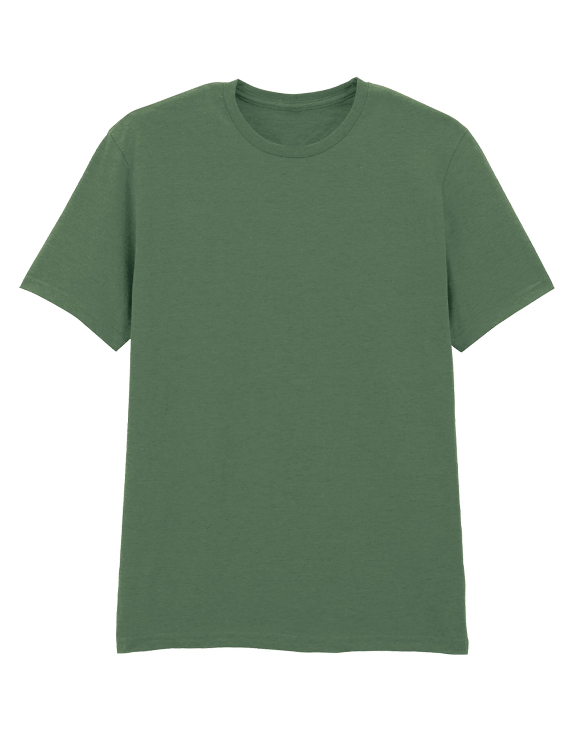 COOZO Softstyle Short Sleeve T-Shirt for Men - Military Green - 4XL