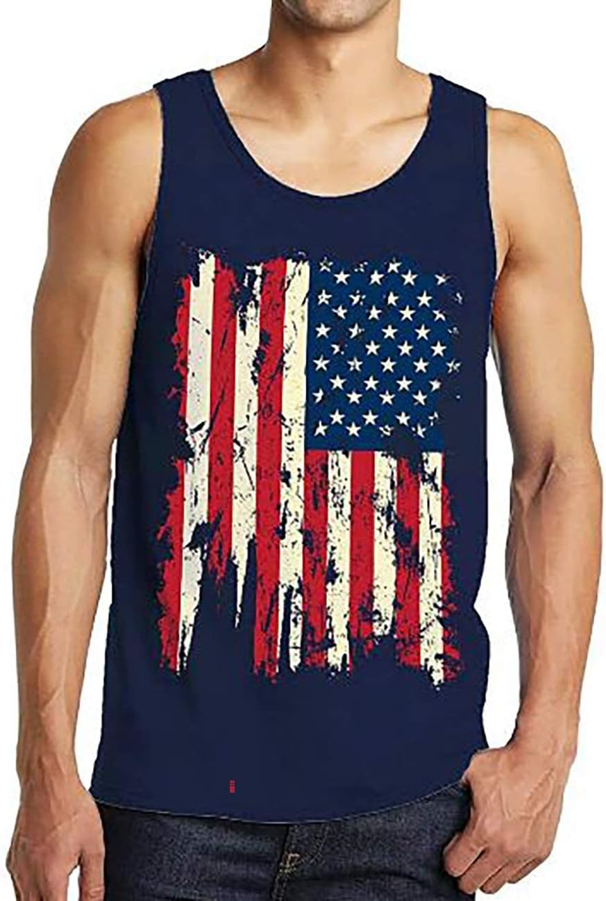 4th of july tank tops mens Clearance