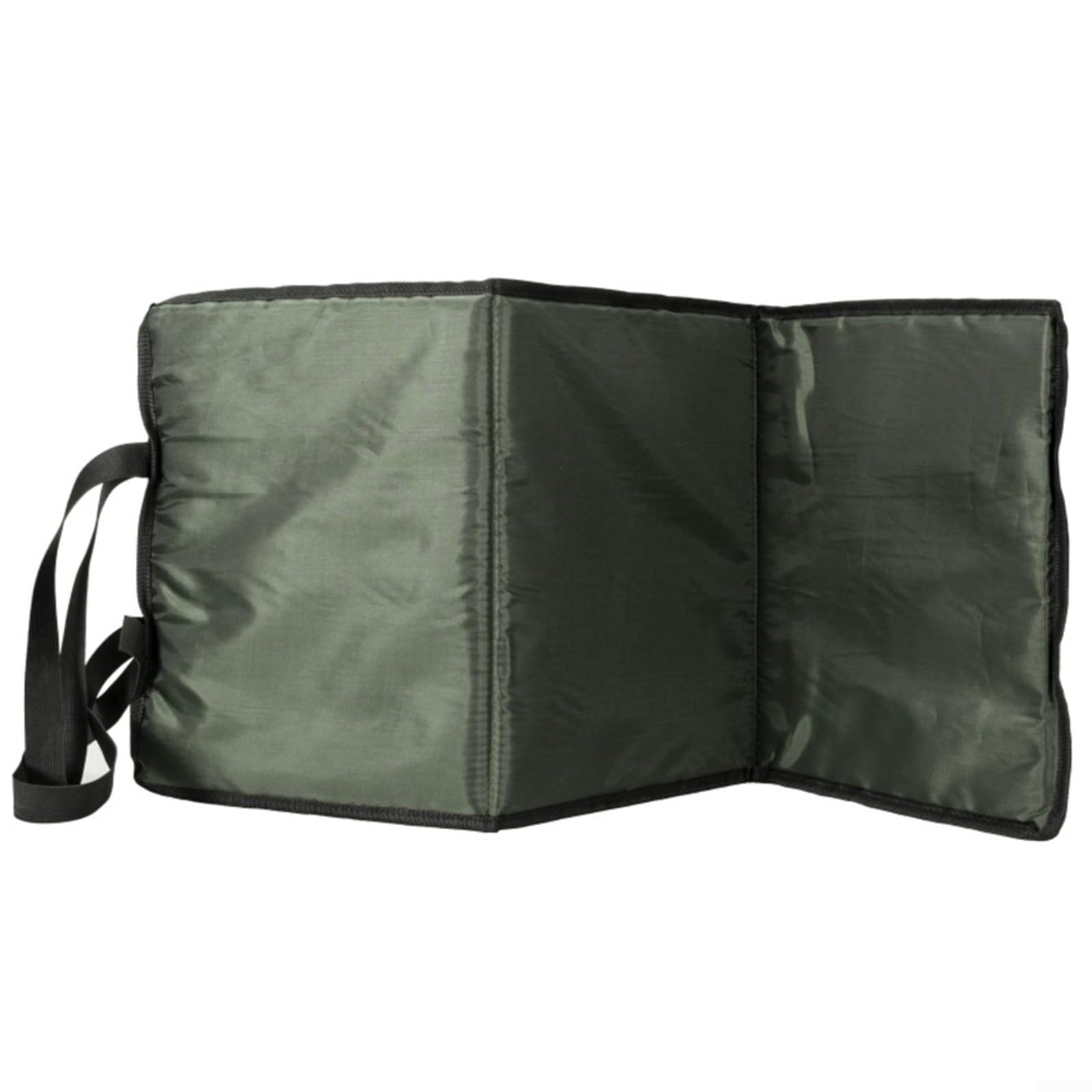 Alfombrilla plegable para pesca de carpas 80x35 cm poliéster algodón verde protección peces