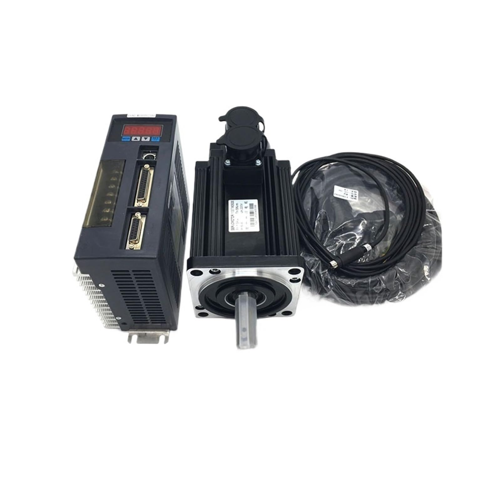 1.2-3.8KW AC 220V/380V Servo Motor Drive Kit 110ST-M04030/110ST-M05030/110ST-M06030/130ST-M07725/130ST-M15015 4-15Nm 3000rpm(130ST-M15015 380V)