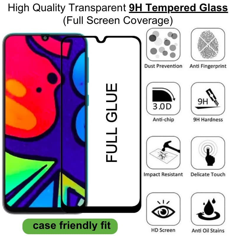 Image of FAD-E Tempered Glass Screen Protector Guard Compatible for Redmi A4 5G (2024) / Redmi 14C 5G