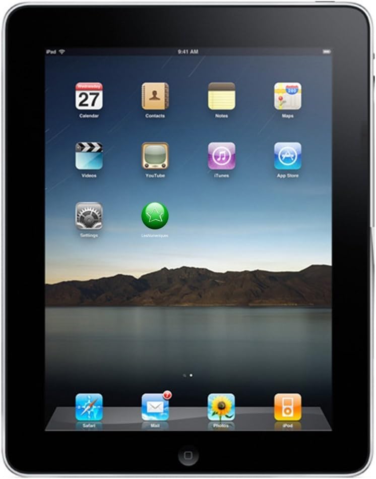 Apple iPad 4 16GB Wi-Fi – Black With Antivirus (Renewed)