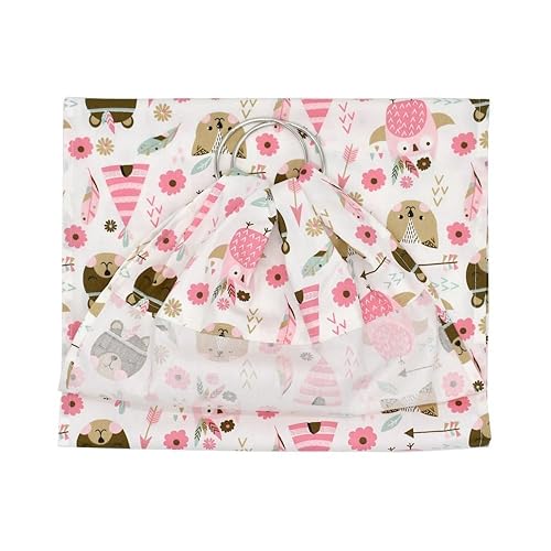 Portabebés para niños pequeños para niños pequeños, parte delantera y trasera, portabebés delantero largo 59.1 in (animal)