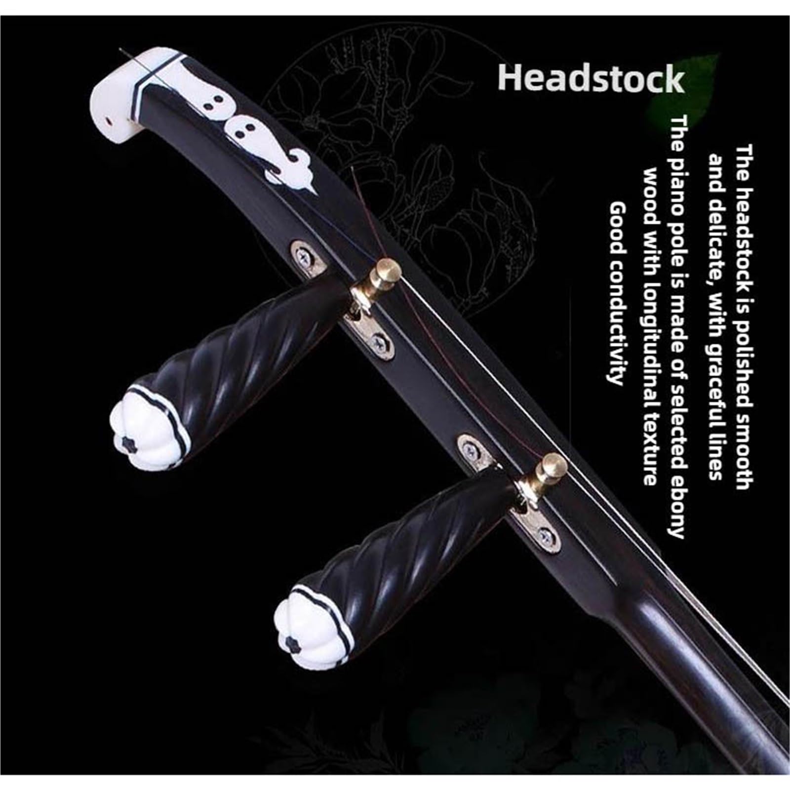 Dorosłych Erhu Drewniane Banhu 2 Struny Alto/High Pitch Erhu