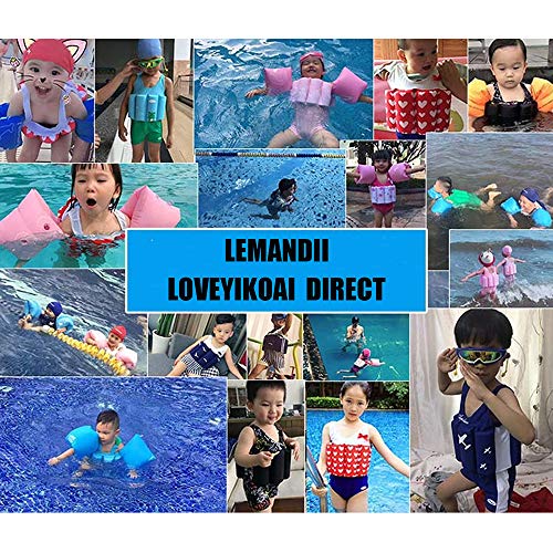 Image of One-Piece Children Buoyancy Swimsuit Swim Vest Detachable Float Swimwear, Perfect for Kids or Baby Learn to Swimming (Zebra Pattern, S)