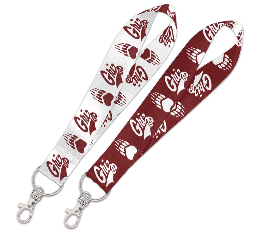 NCAA Montana University Grizzlies Key Strap with 6 Inch Loop and Swivel Lobster Clasp