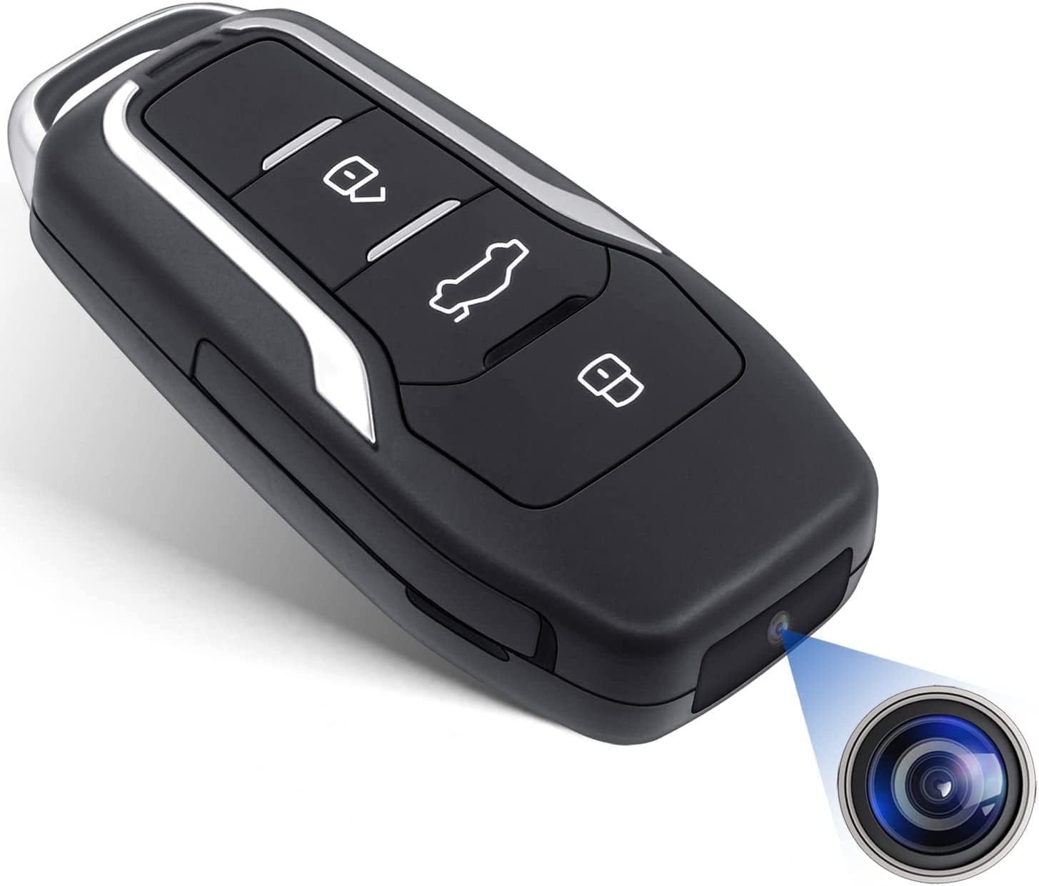 AYIKA Portable Mini Keychain Audio Video Camera, New Version 1080P HD Small Security DVR Camera, Long Battery Indoor and Outdoor-image-30