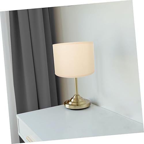 Miniatura 8 de Pantalla de lino para decoración de mesa, mantel de lino blanco, accesorios de escritorio, accesorios de iluminación, cubierta de lámpara de noche,