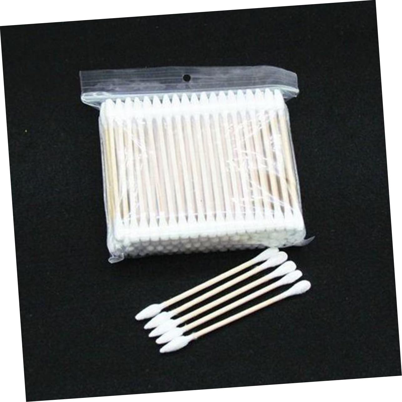 1200piezas Bastoncillos De Algodón Dobles Para Maquillaje Limpieza y Cuidado Hisopos Multifuncionales Puntas y Afiladas Para y