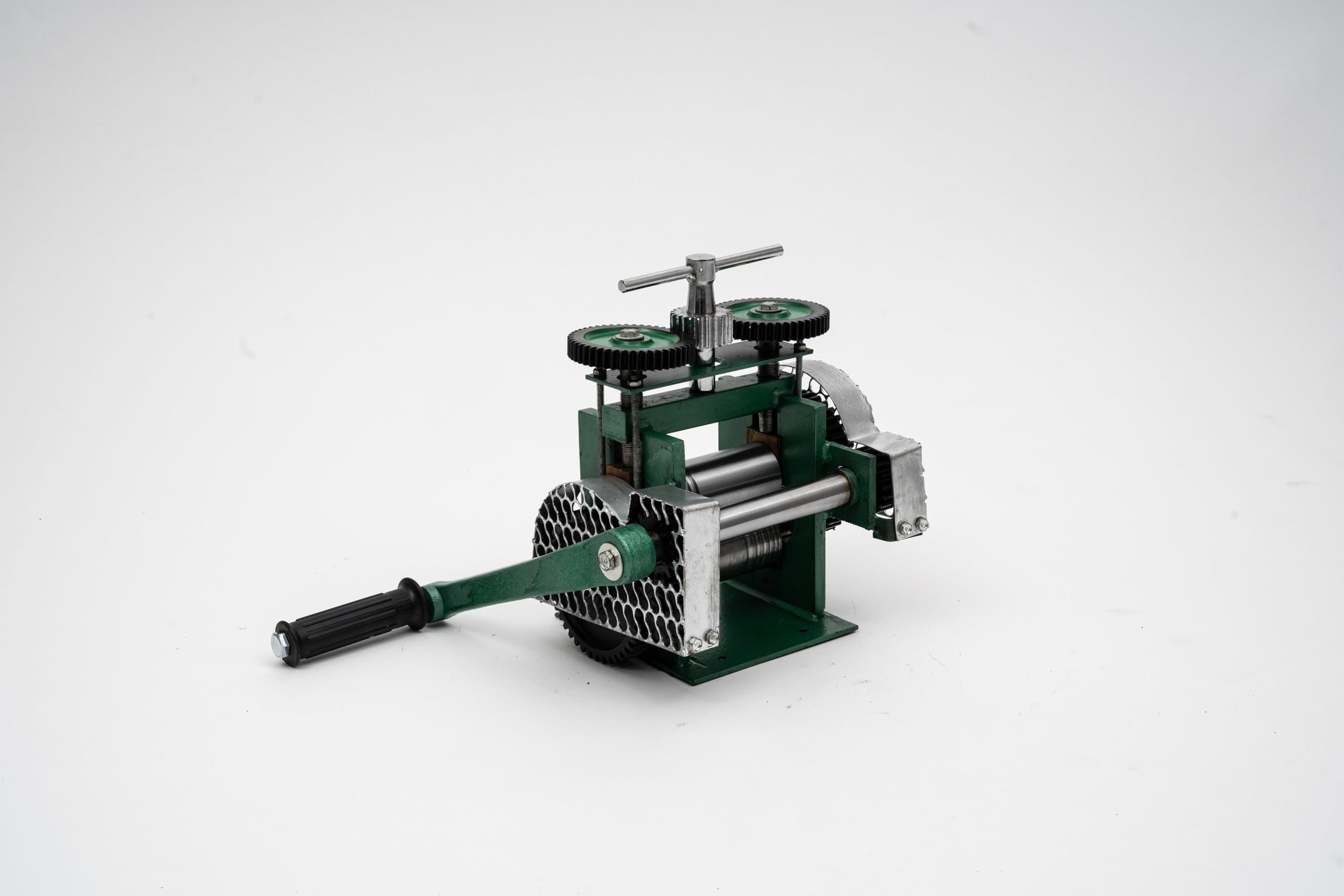 LNINNERY Manuelle Walzwerk Maschine 58 * 120mm Manuelle Walzwerk Maschine für Schmuck und Reparatur