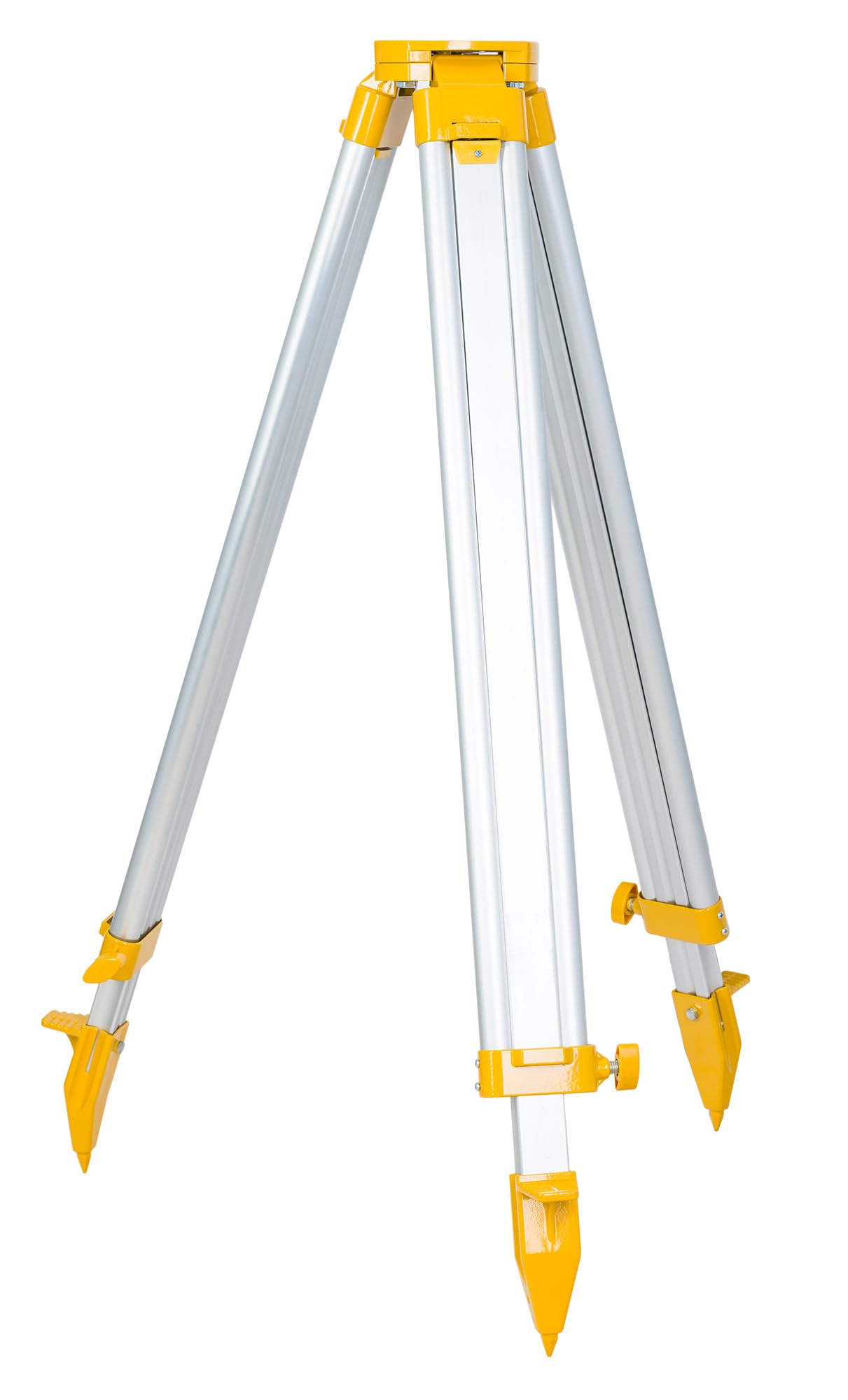 PLT30 Trípode Construcción Nivelación Láser Soporte Telescópico Montaje 5/8 Pulgada Aluminio Herramientas Medición Altura Ajustable 93-158 cm Plegable Profesional