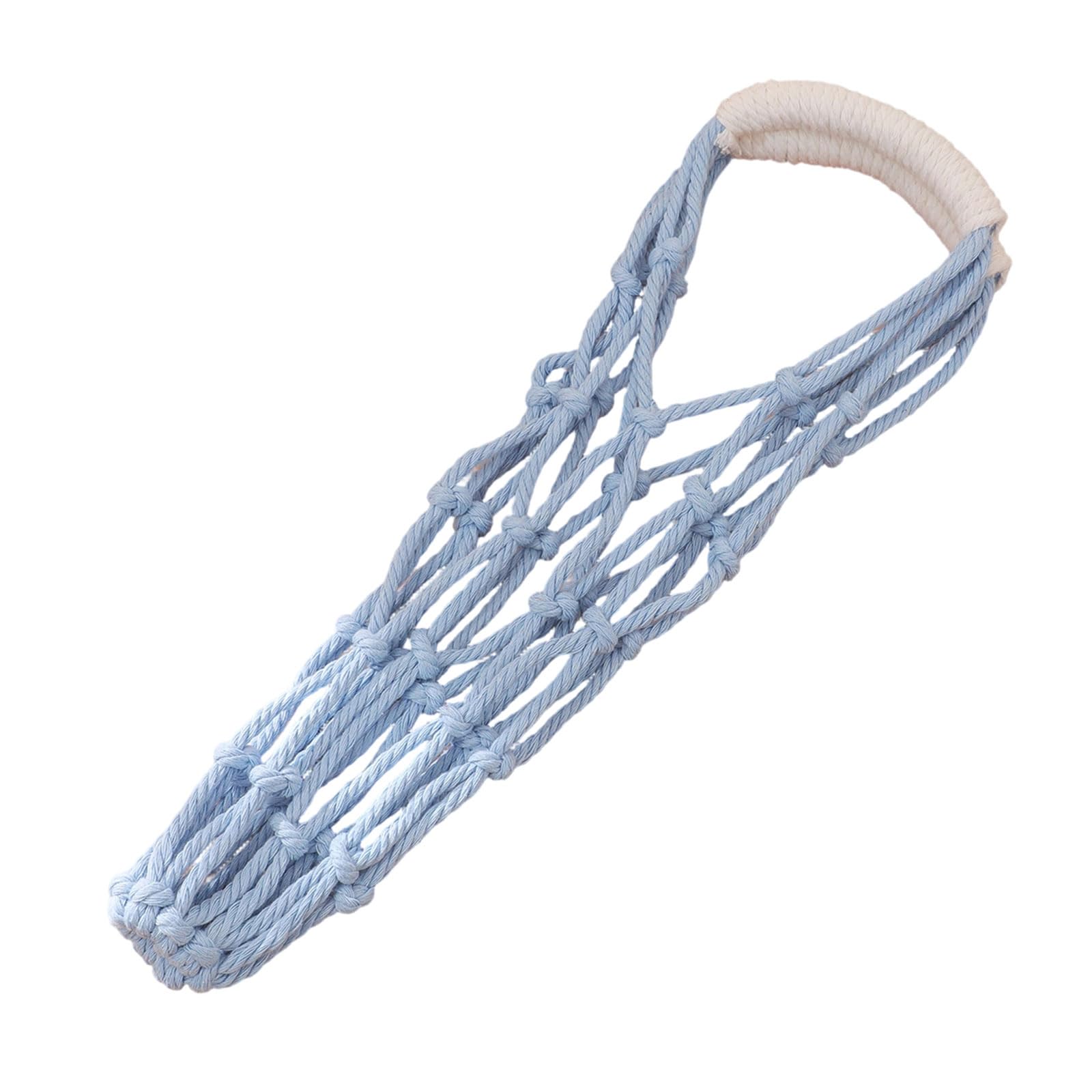 Limtula Hand-Woven Bottle Holder Cup Sleeve Drink Container Sleeve Suitable for Hiking Camping and School Cotton Knotting Cup Owner