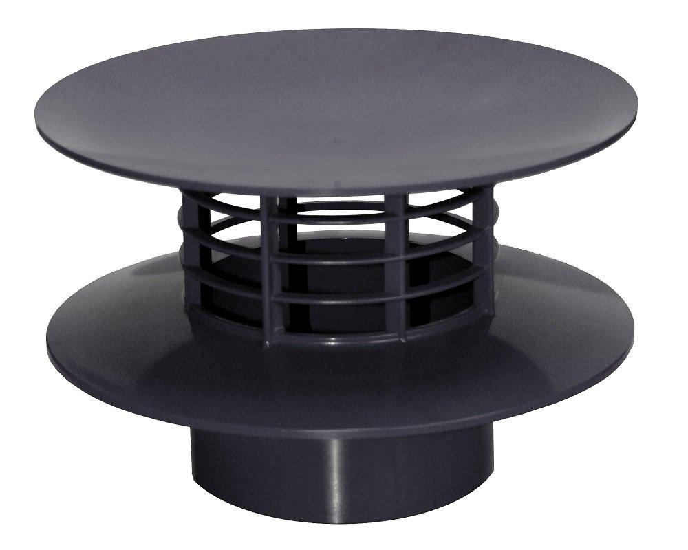 First Plast First plast - extracteur statique diamètre 100 mm personnalisable-ardoise