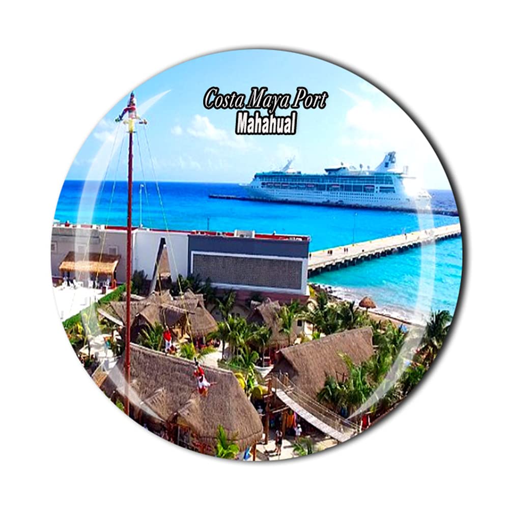 Puerto Costa Maya Mahahual México 3D Crystal Spain