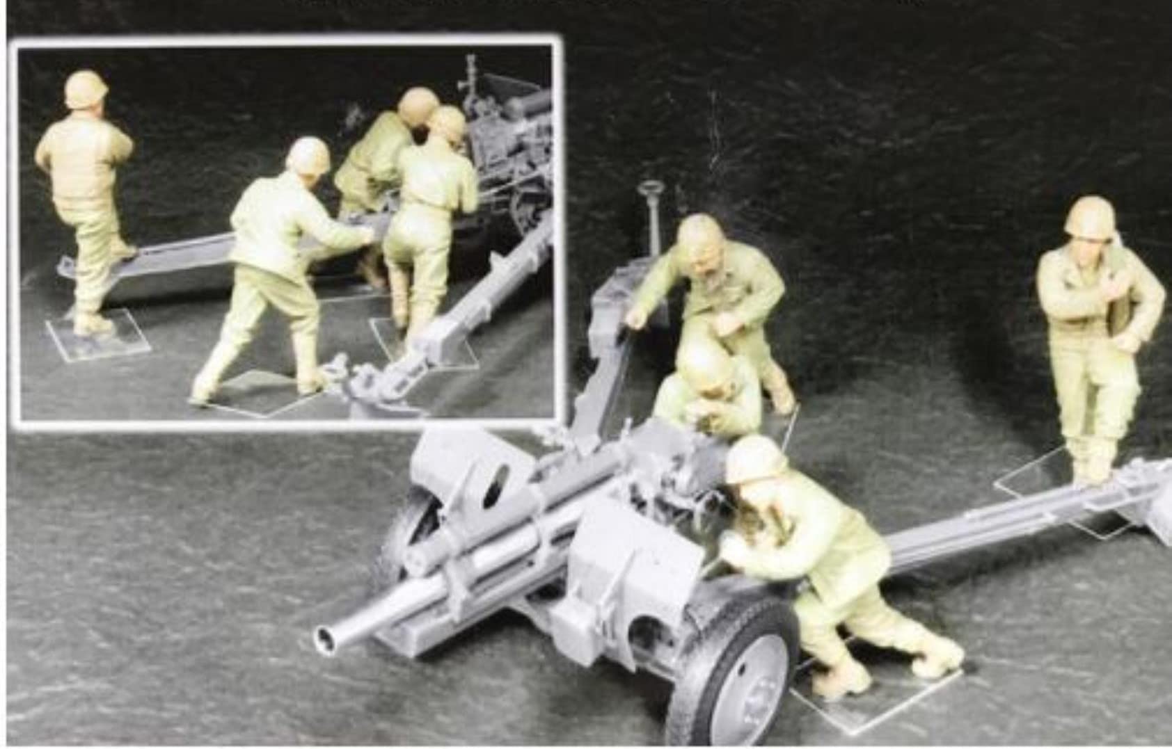 1/35 Us Marines War Crew 4 Soldati Kit in Resina Giocattoli Fai da Te Smontato Non Verniciato Modello in Resina