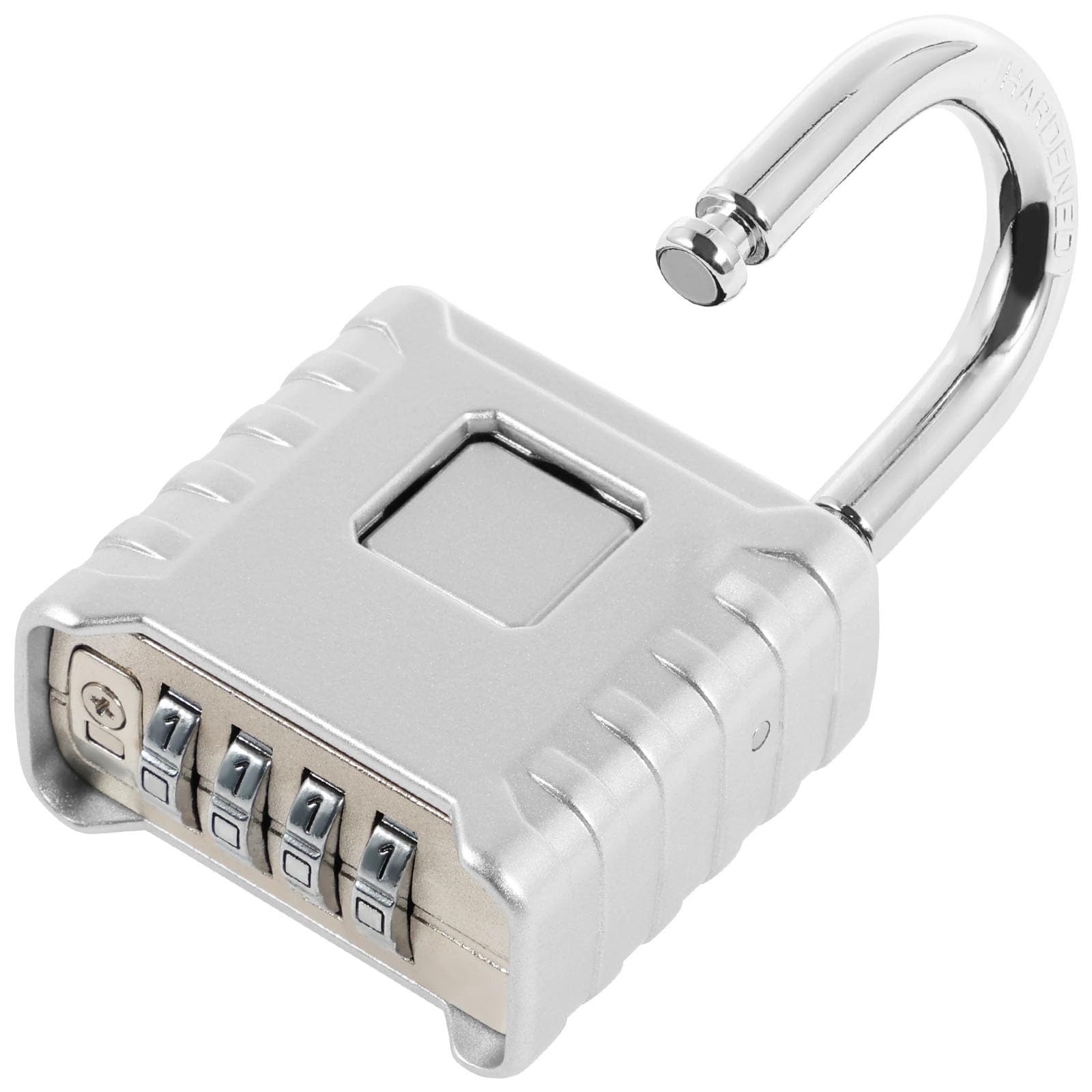 Foppla Cadenas à Combinaison à 4 Chiffres Réinitialisable En Alliage De