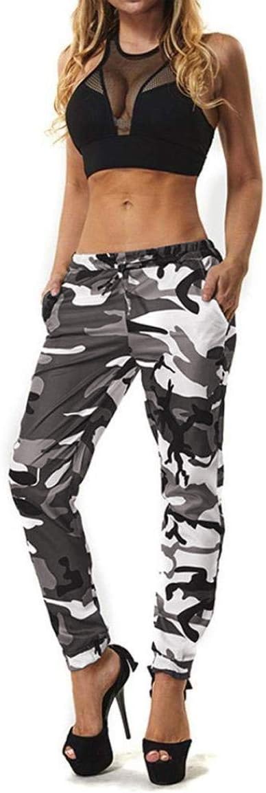 Sufiah Pack of 2 Womens Ladies Active Wear Camouflage Trousers Army Print Joggers UK 6-30