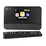 Ocean Digital WR-03M Internet Radio Receiver (No Built-in Speaker) with Bluetooth, FM, Wi-Fi, LAN, Optical & Line Out, UPnP/DLNA Streaming, Alarm Clock, Podcasts HiFi Component for Home Audio System