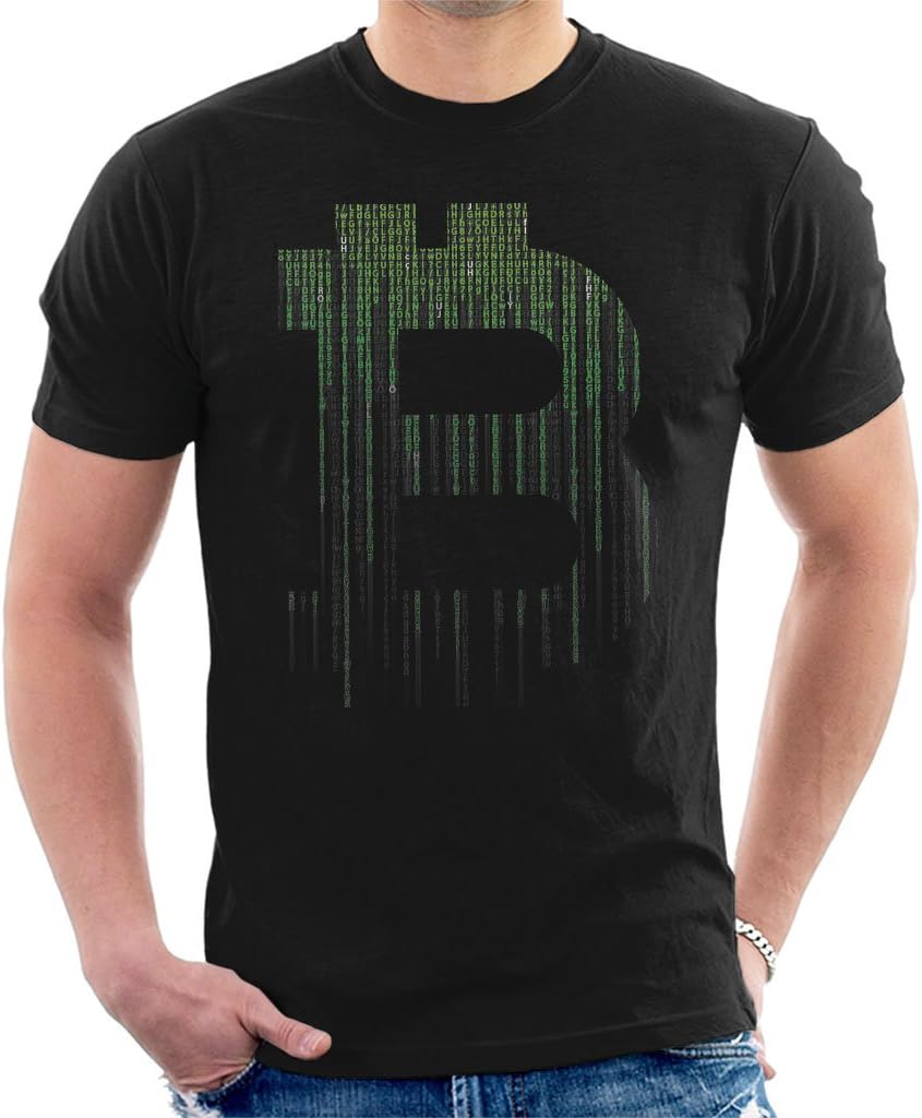 Bitcoin Matrix Men's T-Shirt