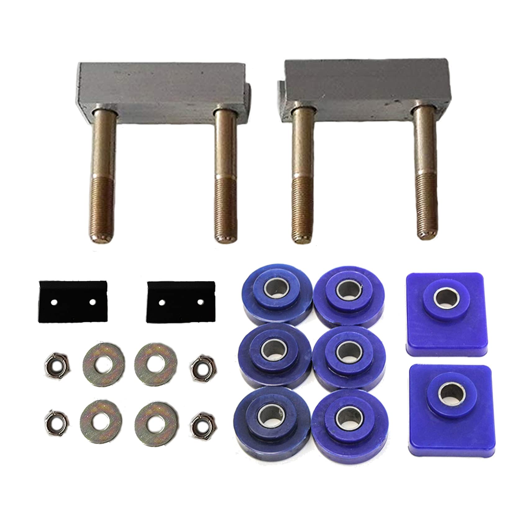 PLSUS Hood Hinge Pivot Bushing and Mounting Bolt Set for Peterbilt 379 OEM 13-04154 & 13-04164